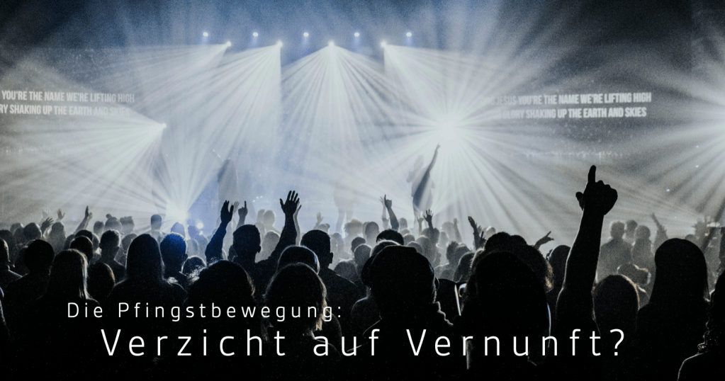 Die Pfingstbewegung: passt der Vorwurf, dass sie einen Verzicht auf Vernunft propagiert, oder gehört der Vorwurf zur Kategorie: Arroganz der schrumpfenden Kirchen des Abendlandes?

#pfingstbewegung #bfp #ekd #landeskirchen #nichtalledenkengleich #ehrlichhinschauen #alleseiten